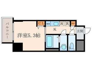 フォーリアライズ昭和南通Ⅰの物件間取画像